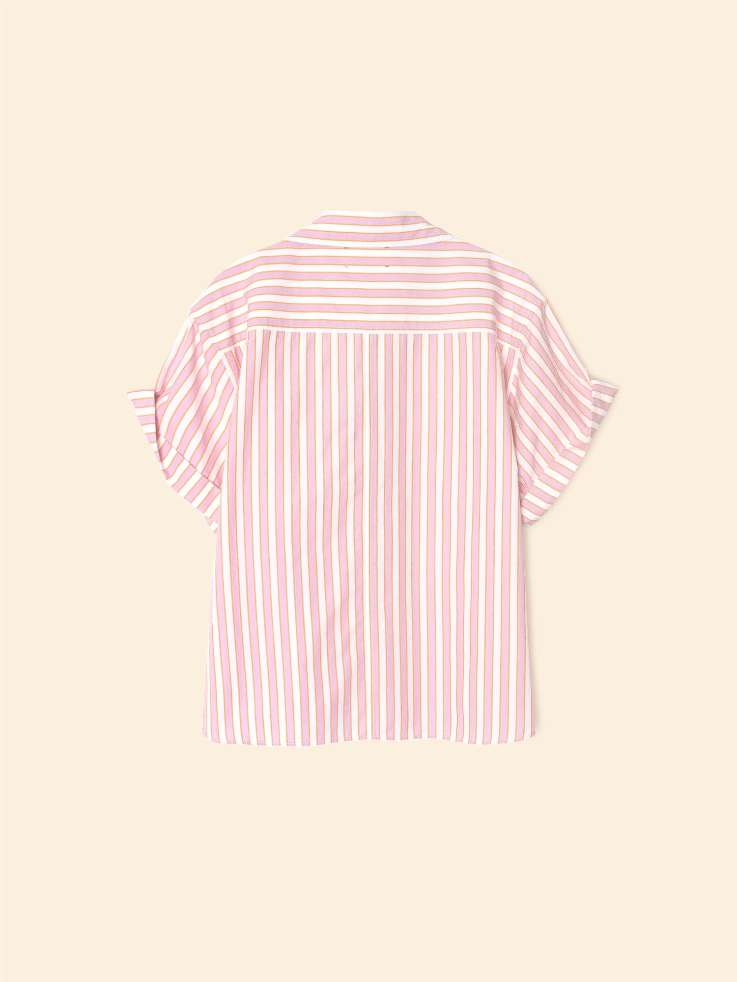 other - キセレナ STRIPE シャツ 長袖 ストライプ S ピンク オフホワイト other - キセレナ STRIPE シャツ 長袖 ストライプ S ピンク オフ