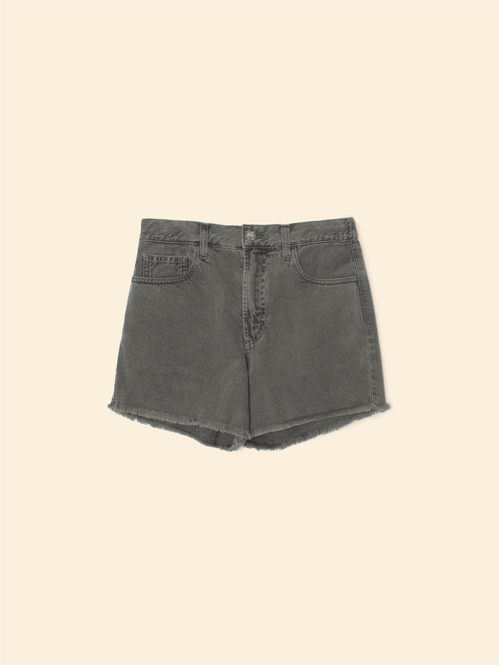 X2501 Short Pigment Charcoal Hailey Denim Short Pigment Charcoal Hailey Denim Short