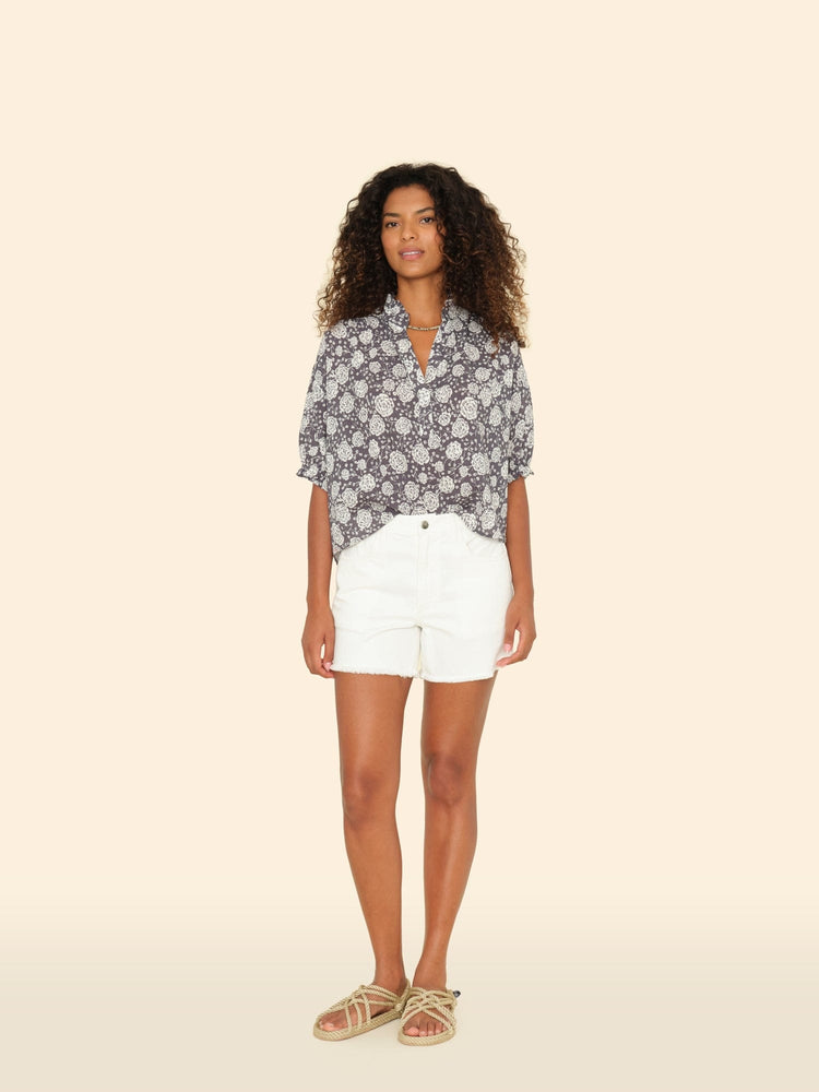 X2501 Short White Hailey Denim Short White Hailey Denim Short