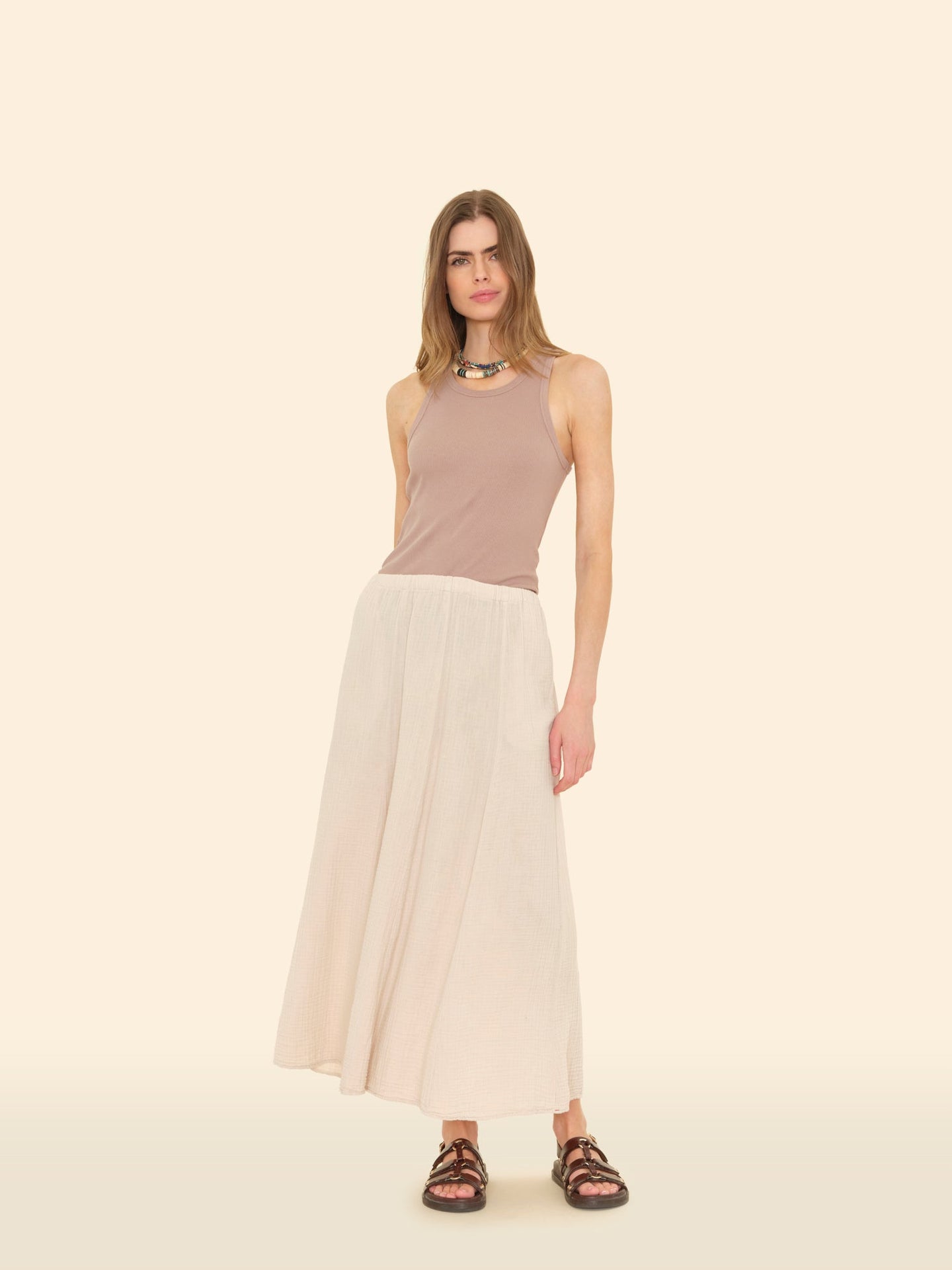 X2501 Skirt Silver Slate Deon Skirt Silver Slate Deon Skirt