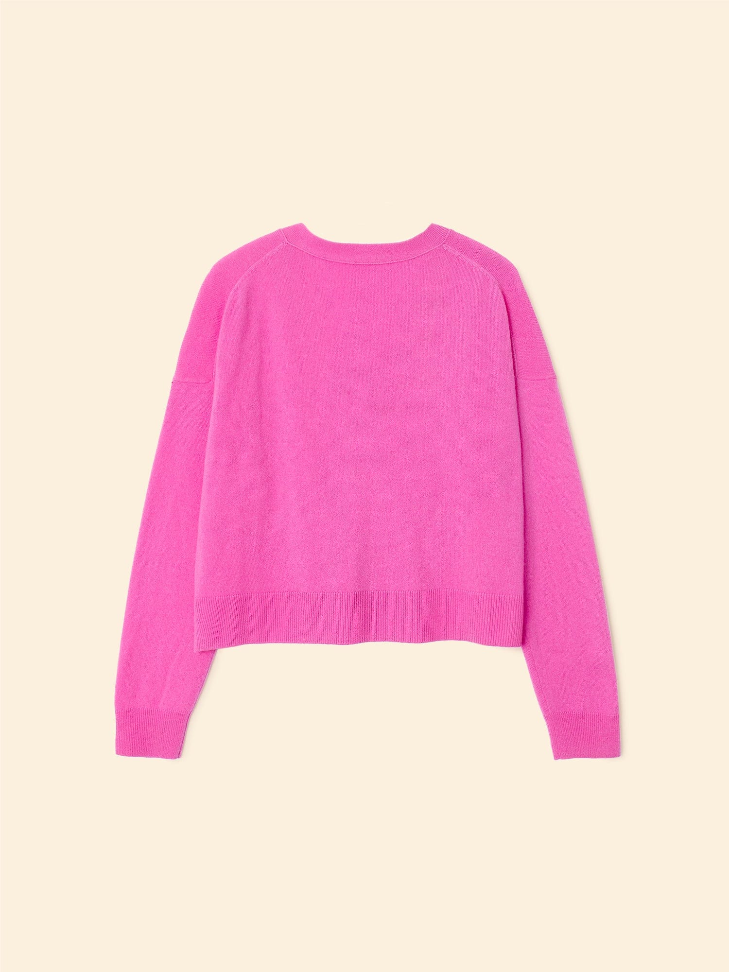 Tory Sport 上品なピンク Vネック 薄手セーター Beach Rose Trudie Cardigan