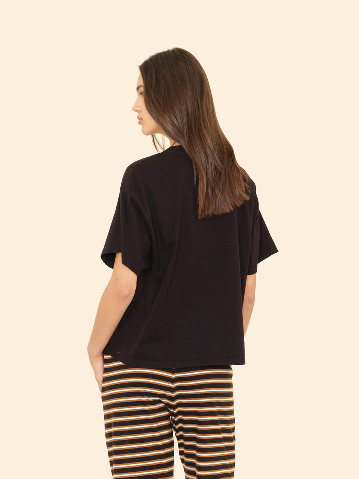 X2501 Tee Black Palmer Tee Black Palmer Tee