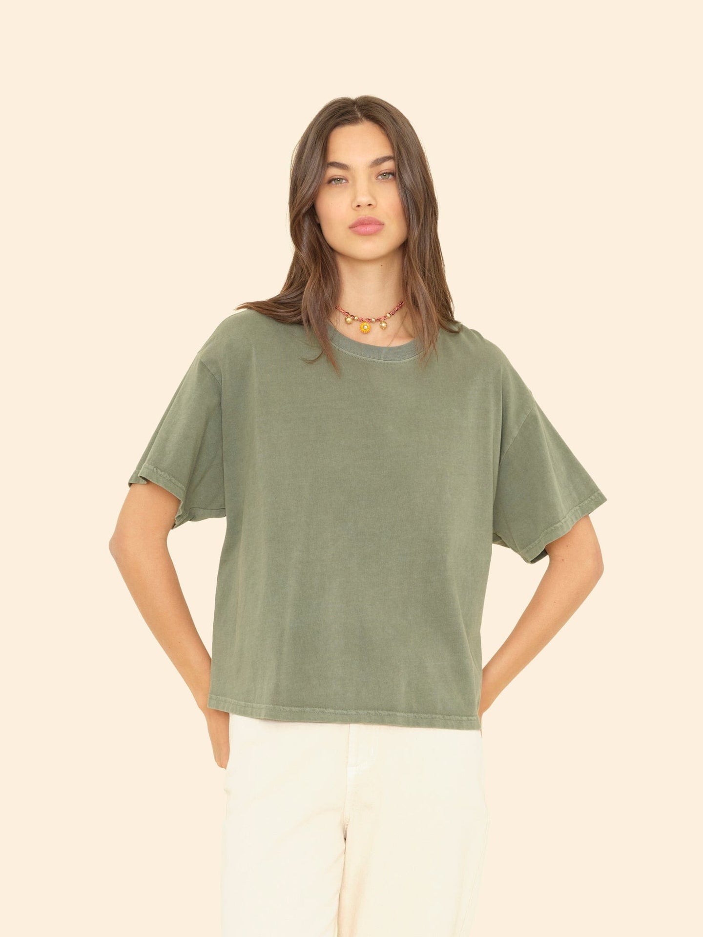 X2501 Tee Vintage Seagrass Palmer Tee Vintage Seagrass Palmer Tee
