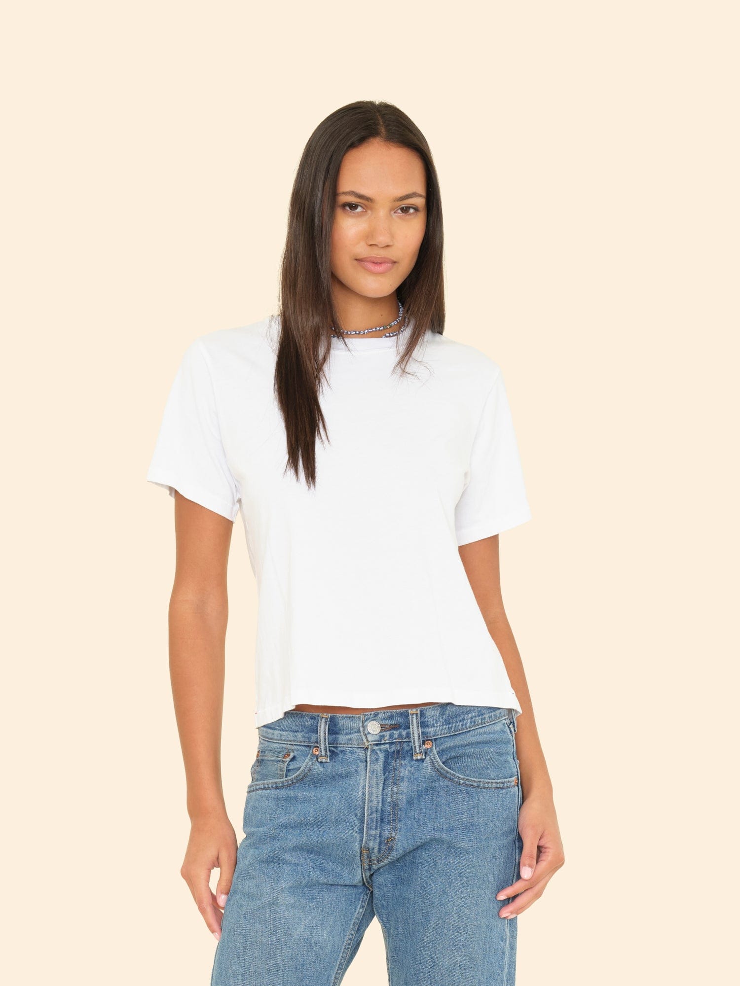 White Georgy Tee