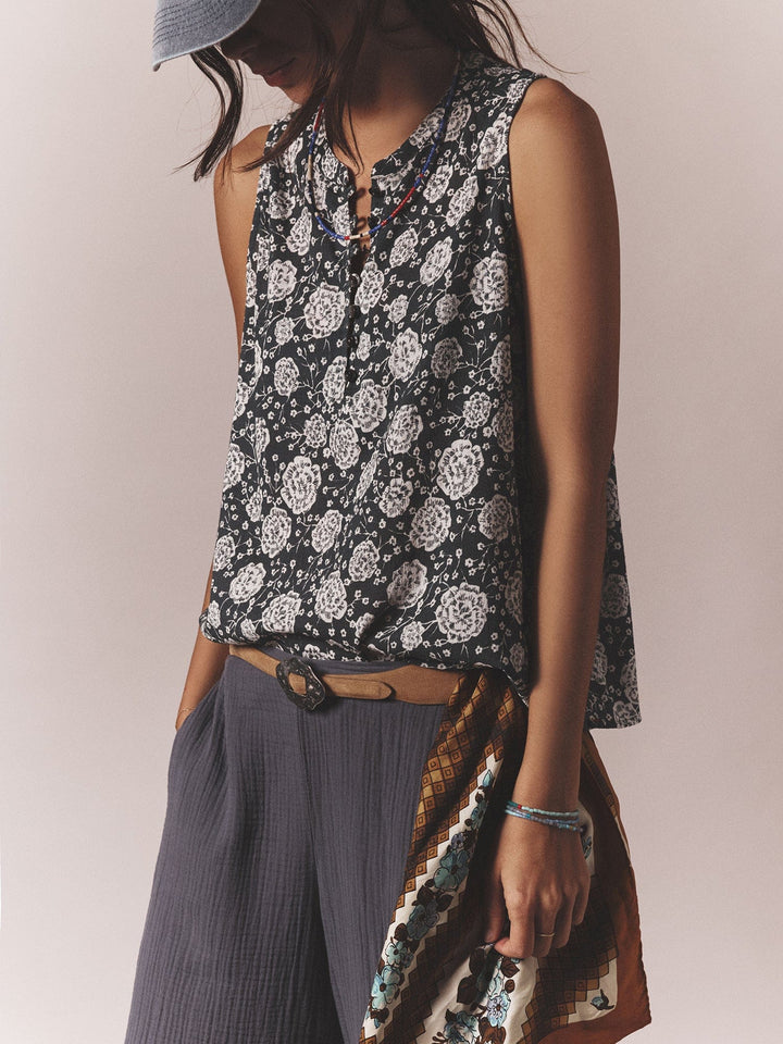 X2501 Top Smokey Gray Tish Top Smokey Gray Tish Top