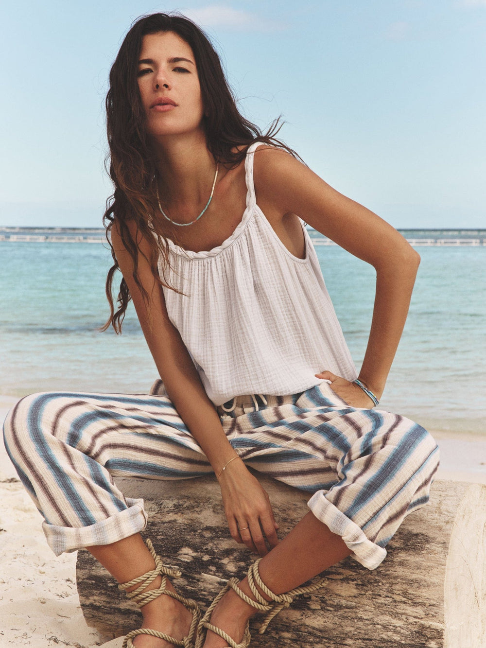 X2501 Top White Brandi Top White Brandi Top