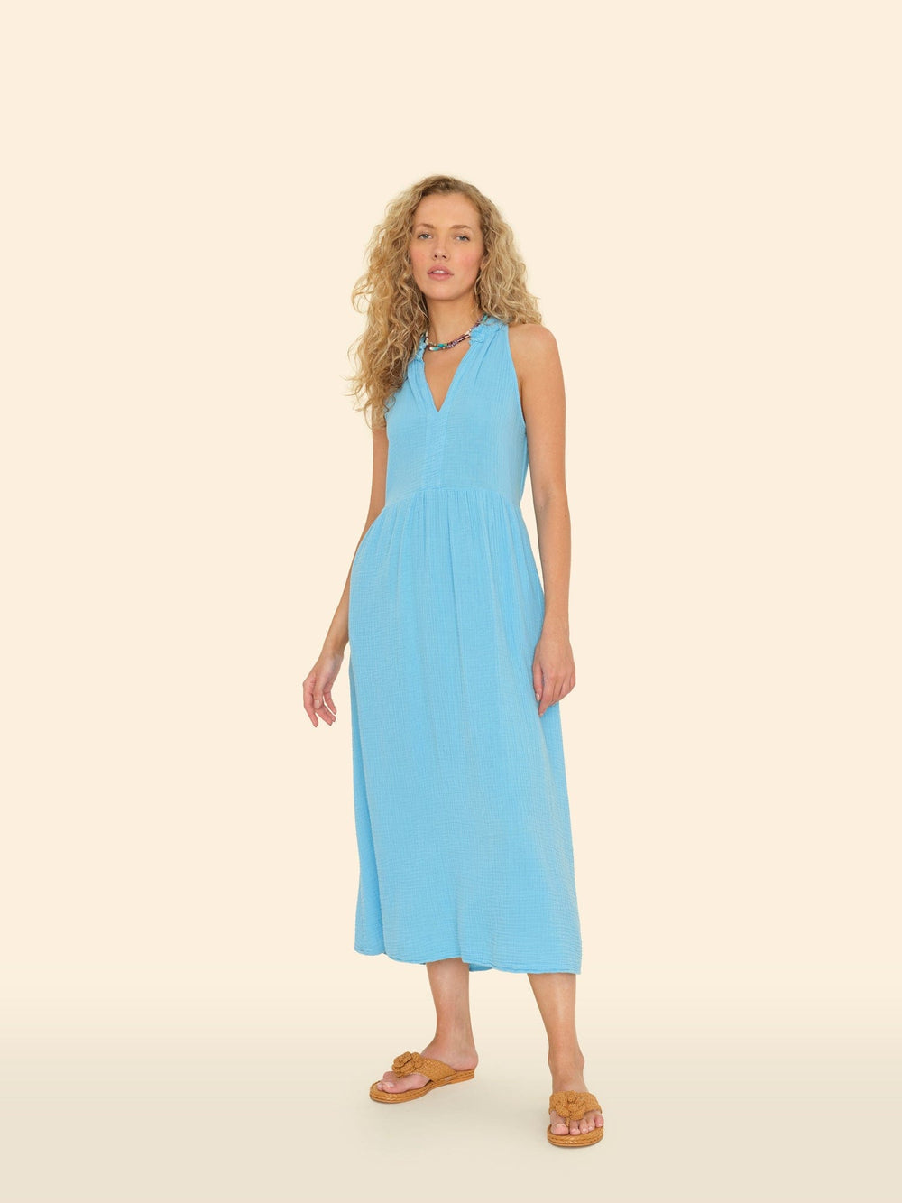 X2502 Dress Atlas Blue Liza Dress Atlas Blue Liza Dress