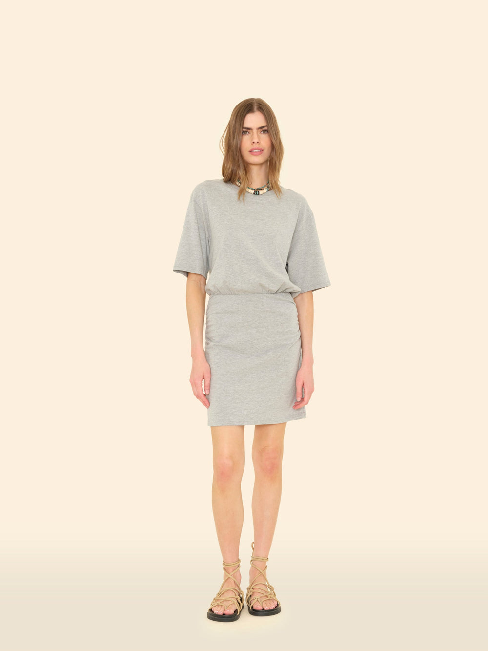 X2502 Dress Heather Grey Lexa Dress Heather Grey Lexa Dress