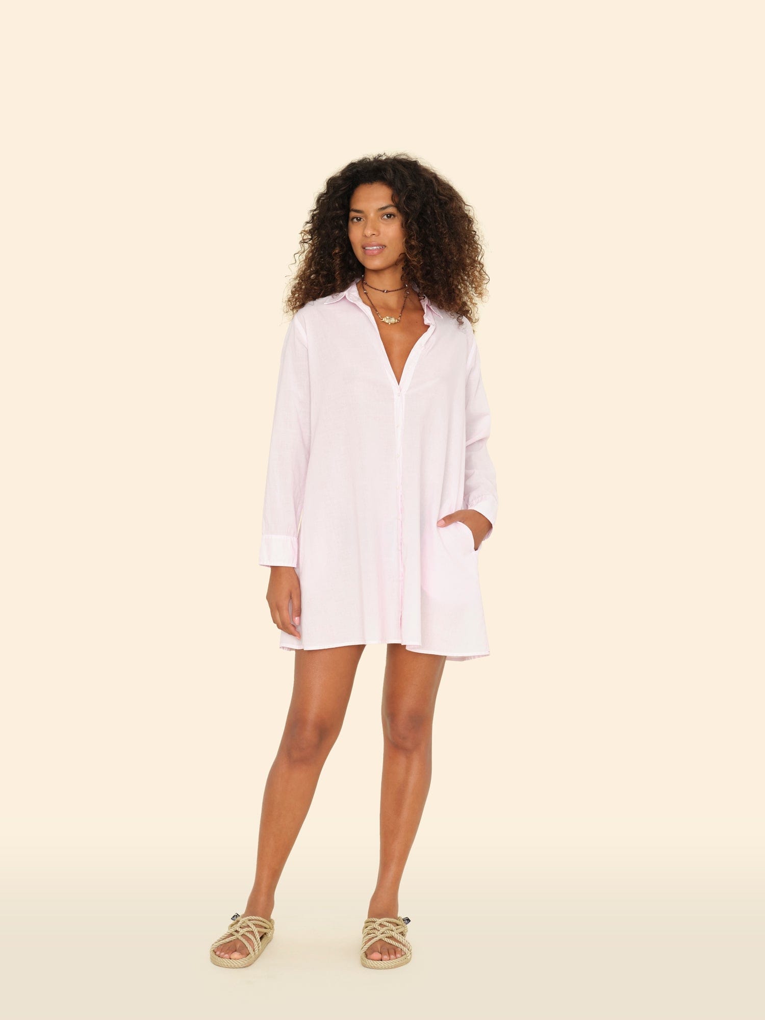 Pale Rose Bobby Dress