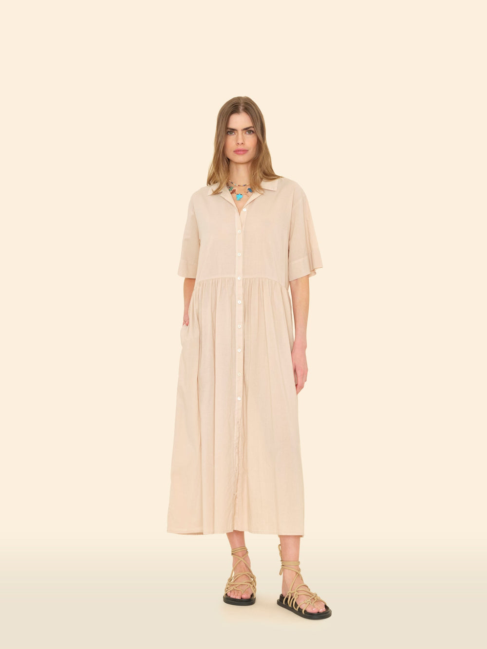 X2502 Dress Parchment Dayton Dress Parchment Dayton Dress