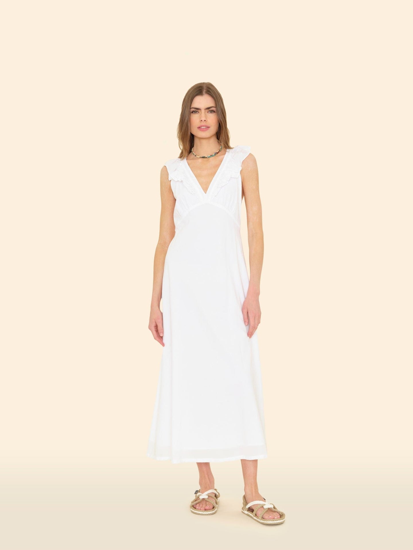 X2502 Dress White Candace Dress White Candace Dress
