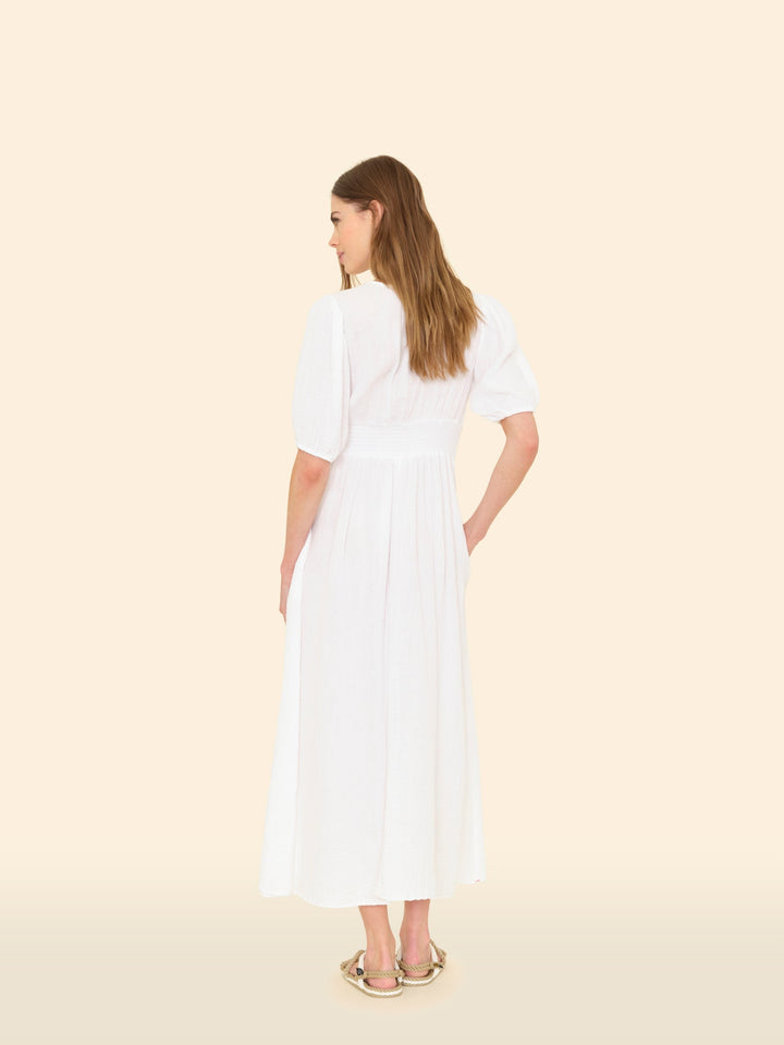 X2502 Dress White Lawsyn Dress White Lawsyn Dress