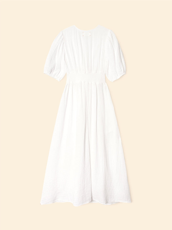 X2502 Dress White Lawsyn Dress White Lawsyn Dress