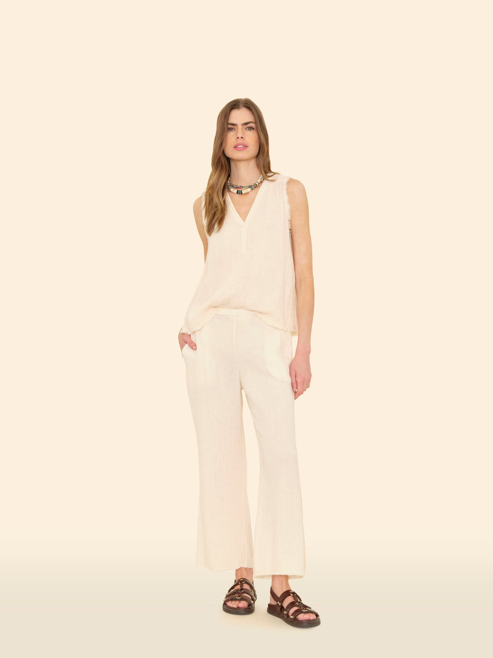 X2502 Pant Oysterette Jayde Pant Oysterette Jayde Pant