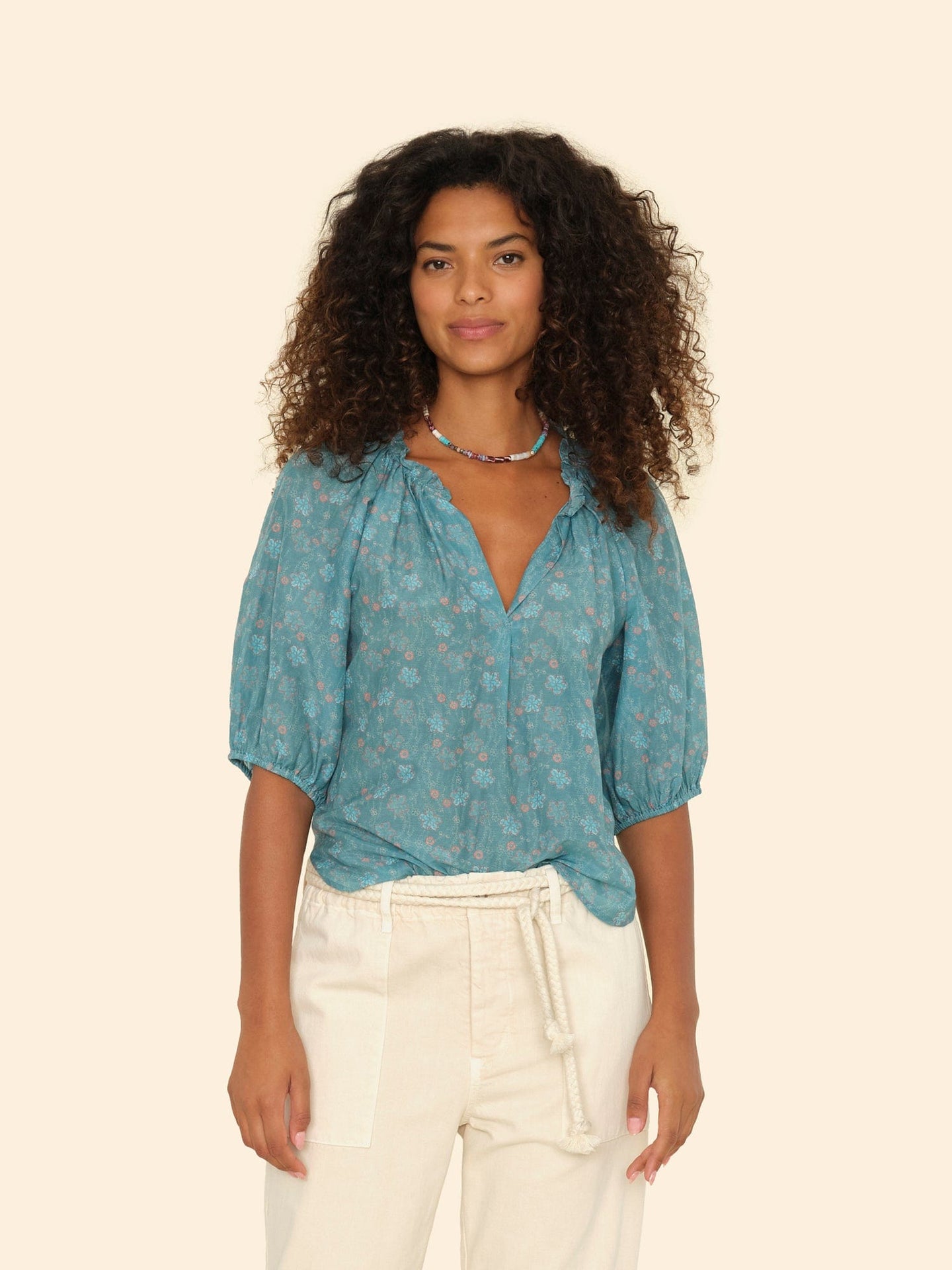 X2502 Shirt Aqua Teal Jules Shirt Aqua Teal Jules Shirt