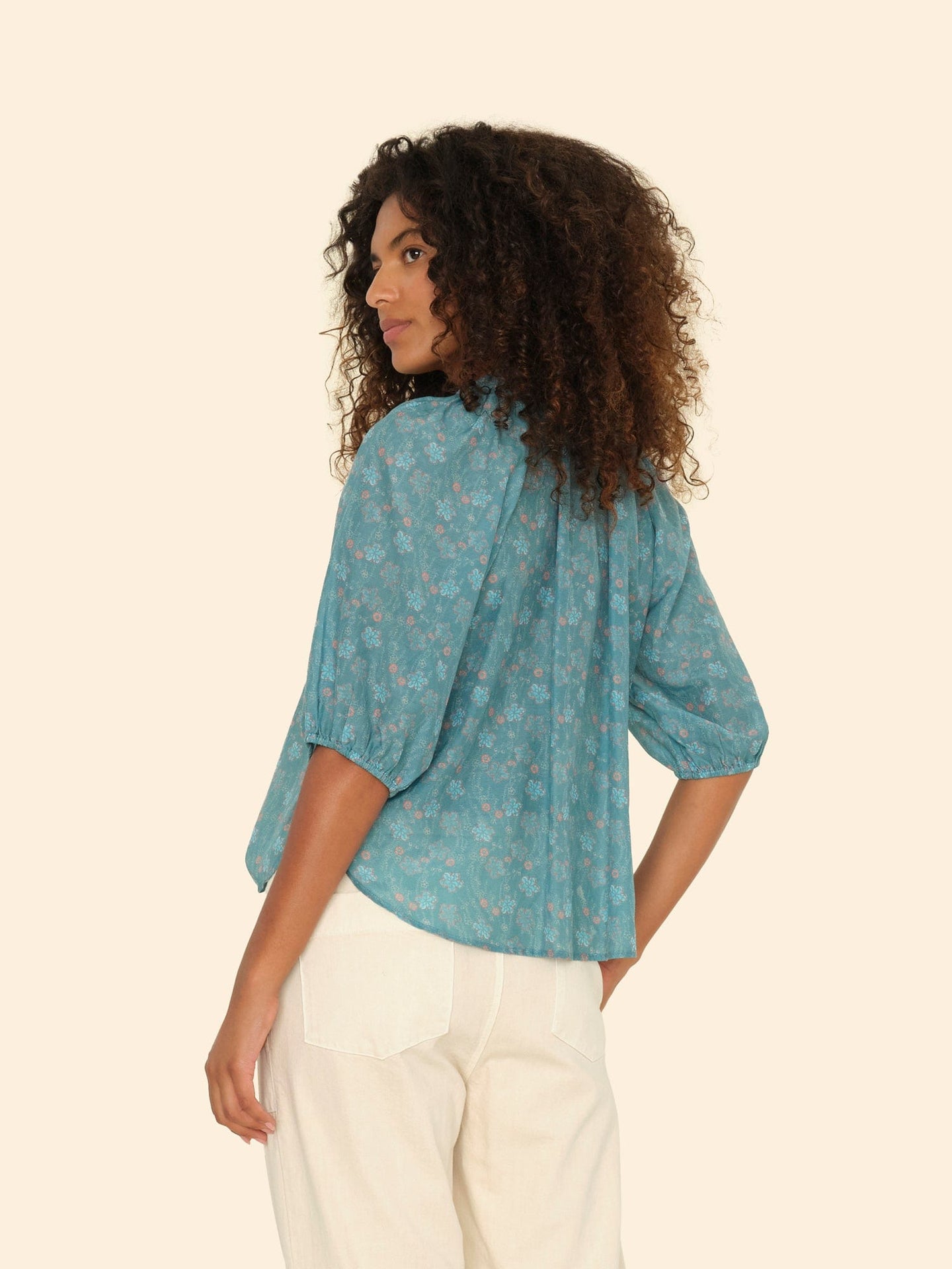 X2502 Shirt Aqua Teal Jules Shirt Aqua Teal Jules Shirt