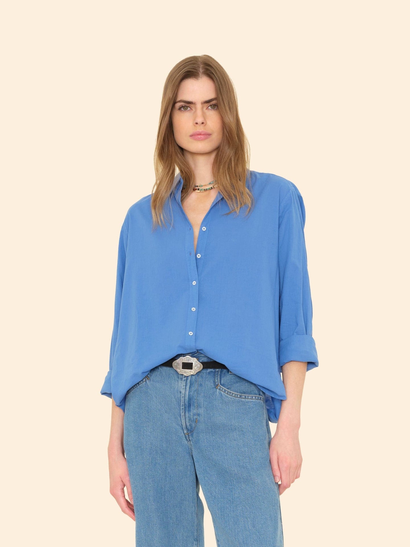 X2502 Shirt Corona Blue Beau Shirt Corona Blue Beau Shirt