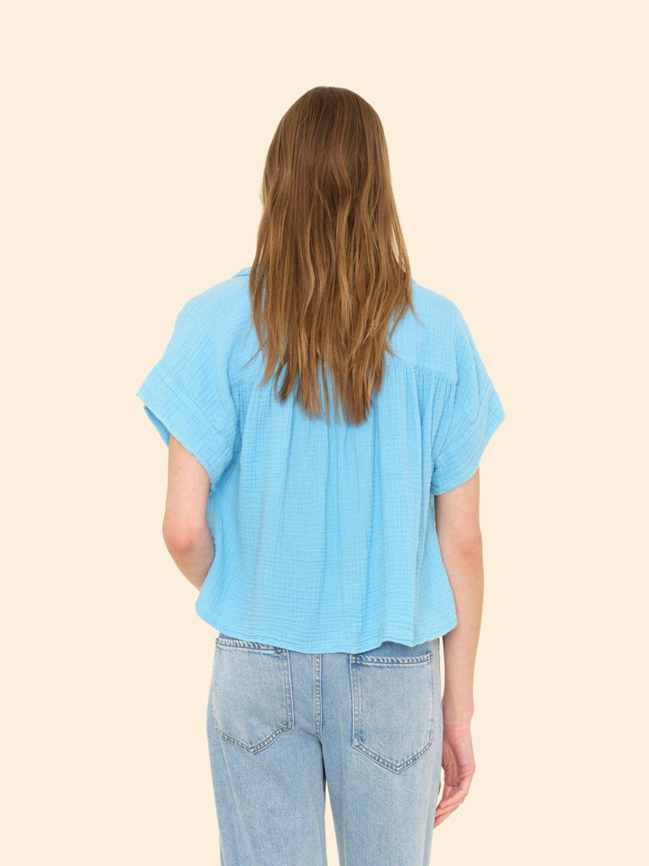 X2502 Top Atlas Blue Reggie Top Atlas Blue Reggie Top