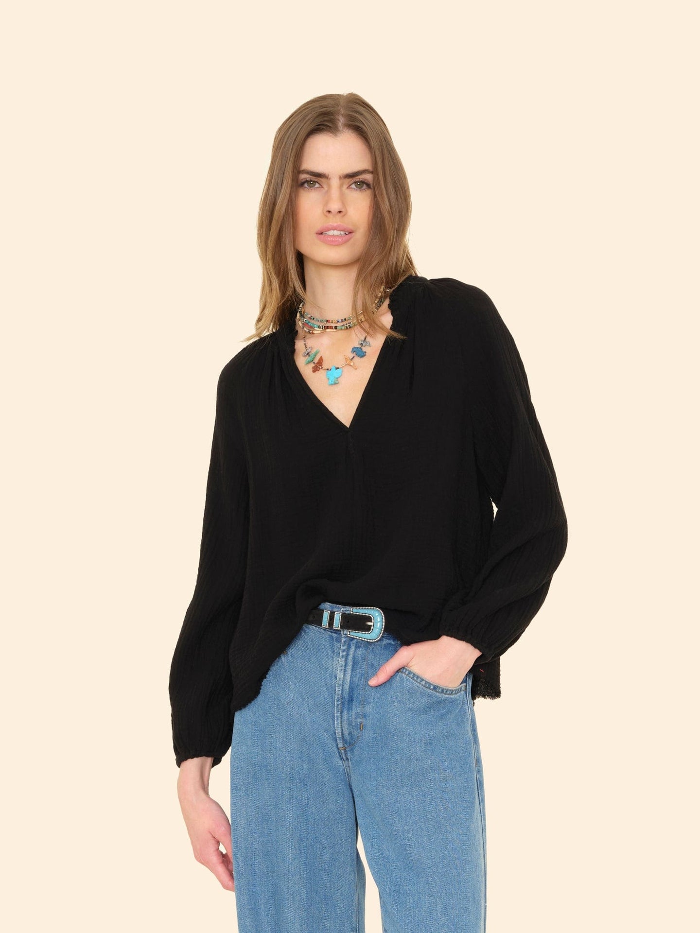 X2502 Top Black Milla Top Black Milla Top