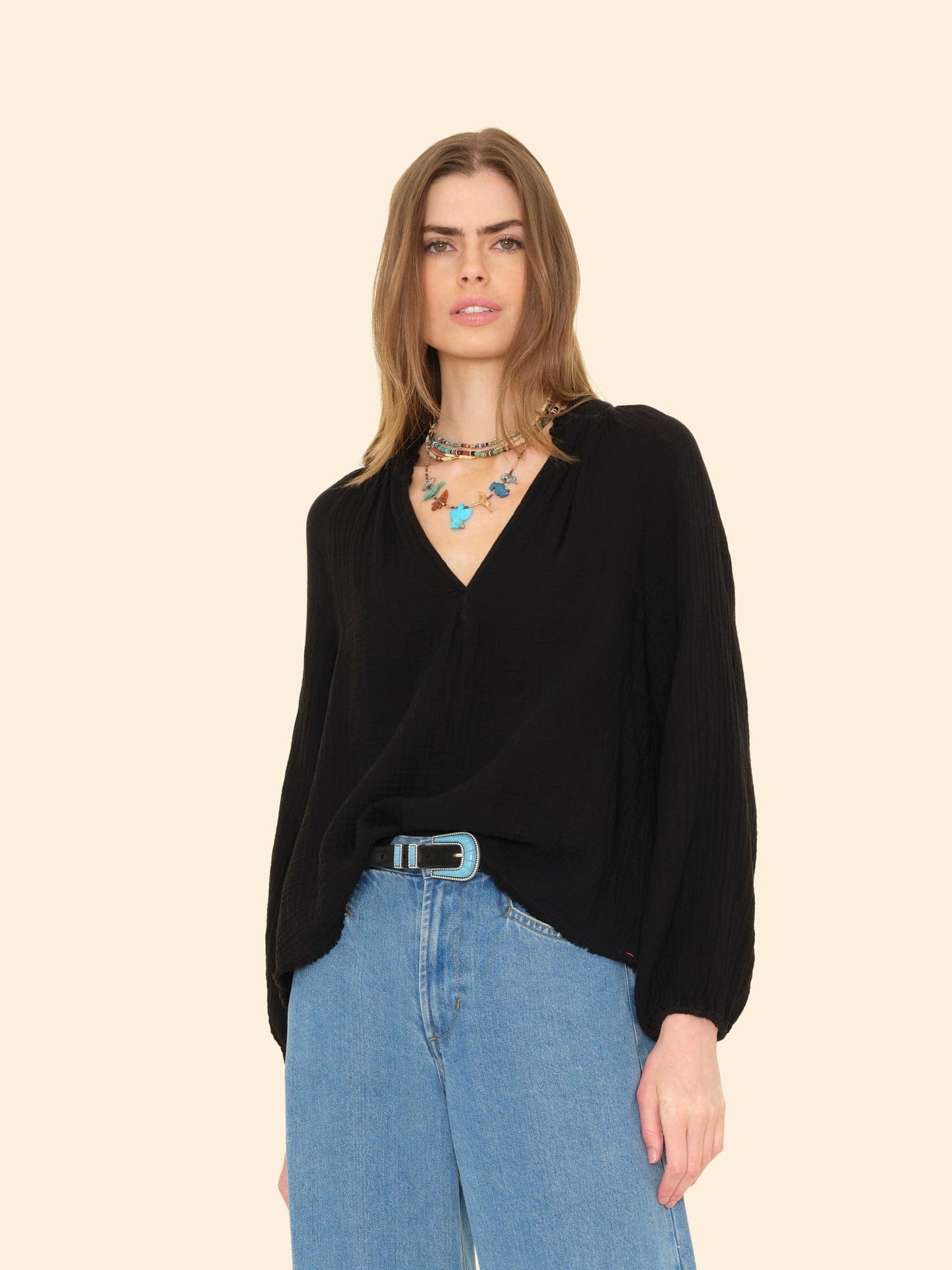 X2502 Top Black Milla Top Black Milla Top