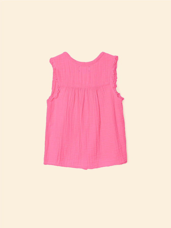 X2502 Top Hot Pink Evva Top Hot Pink Evva Top