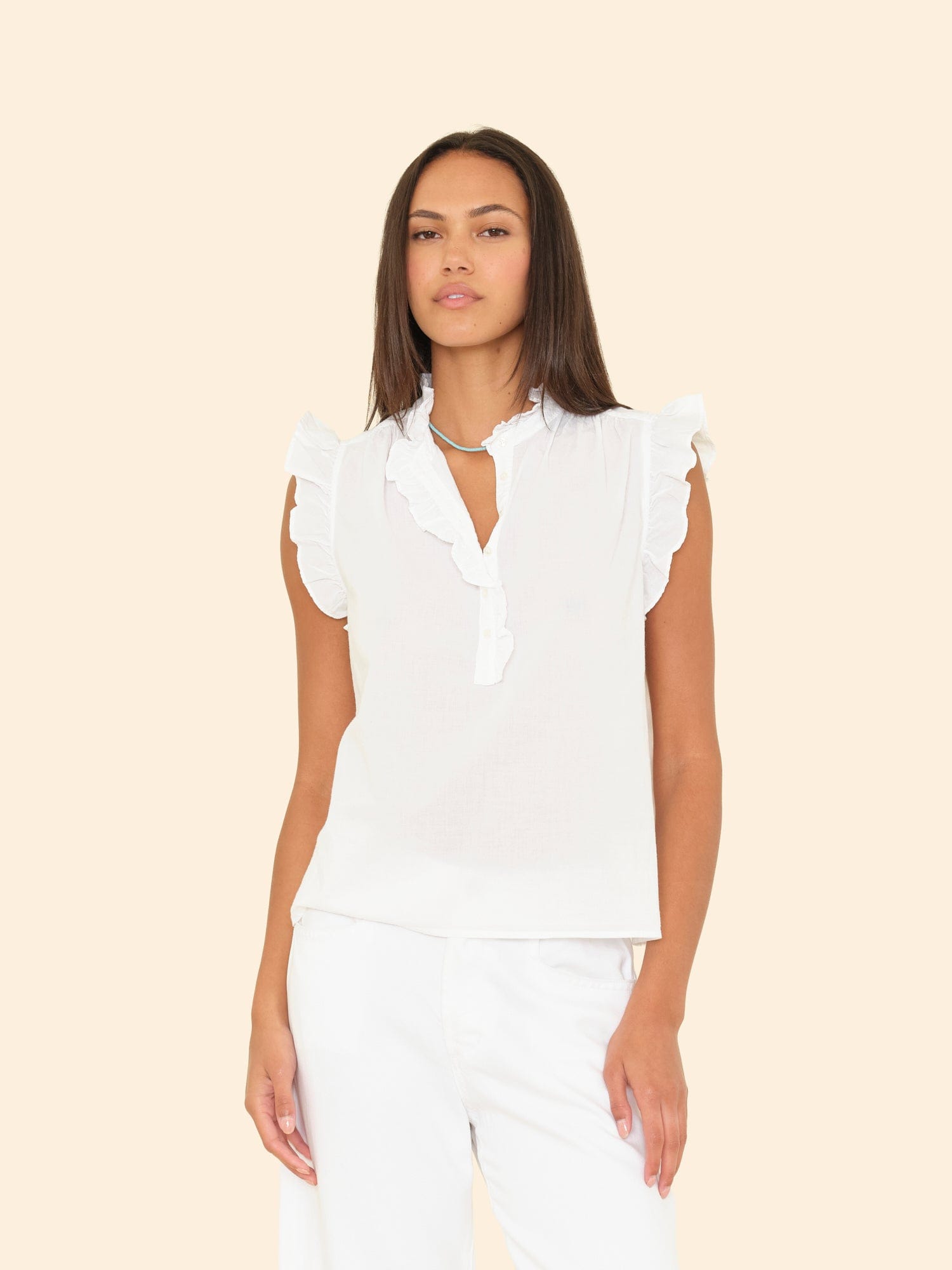 Barbara Top White