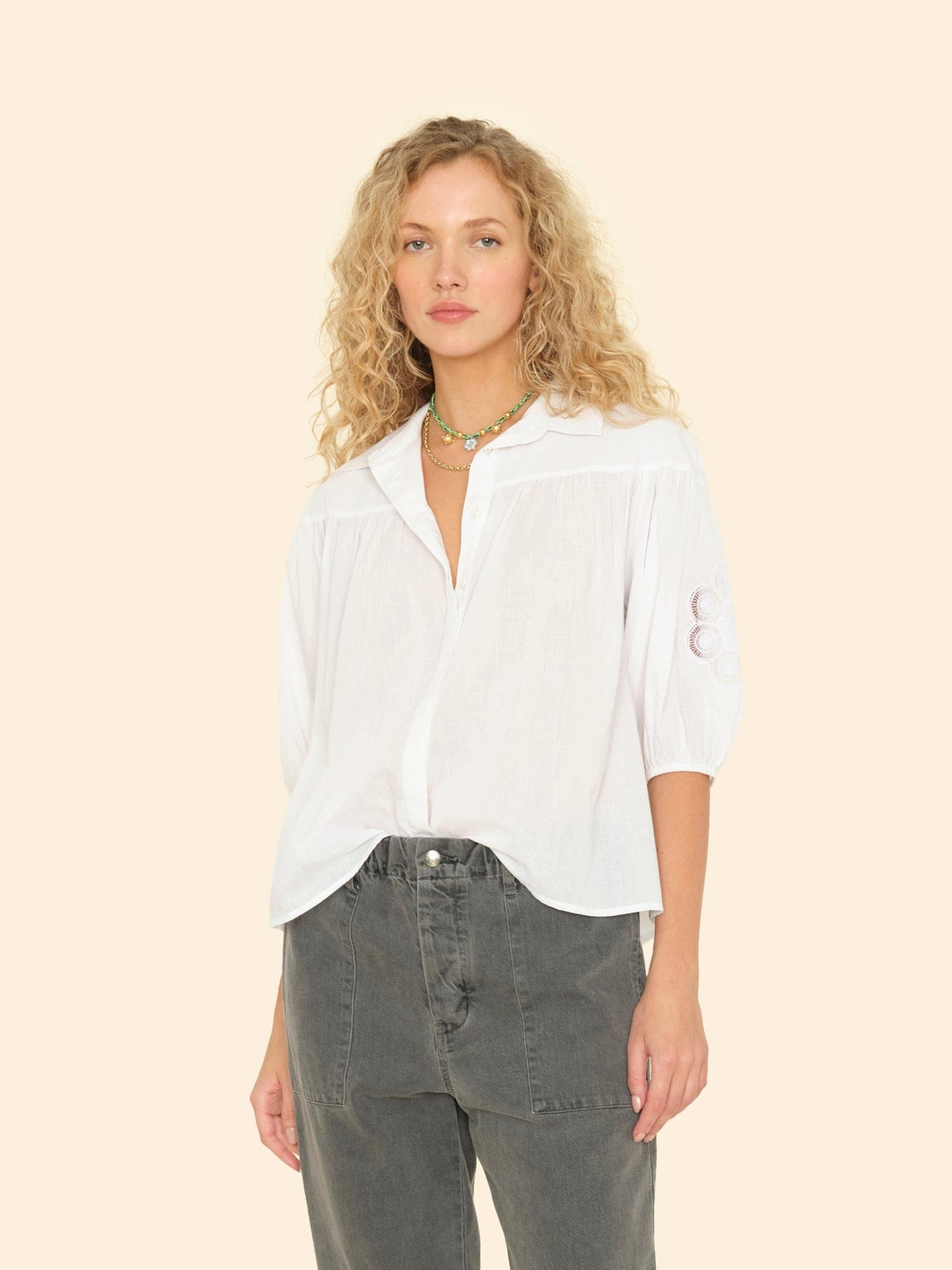 X2502 Top White Kenza Top White Kenza Top