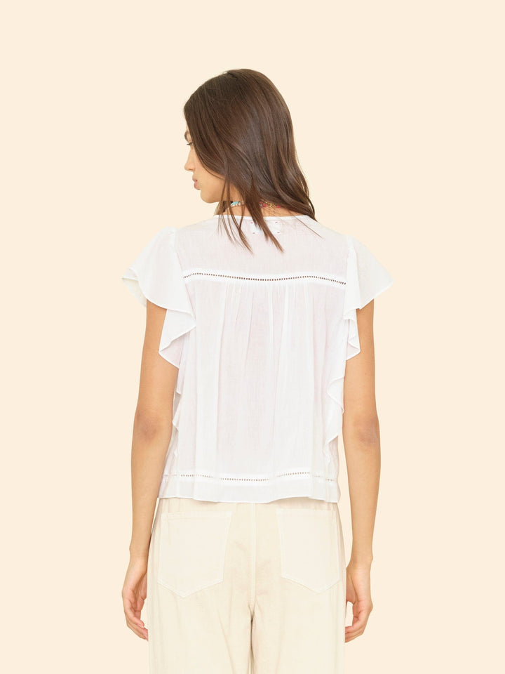 X2502 Top White Mara Top White Mara Top