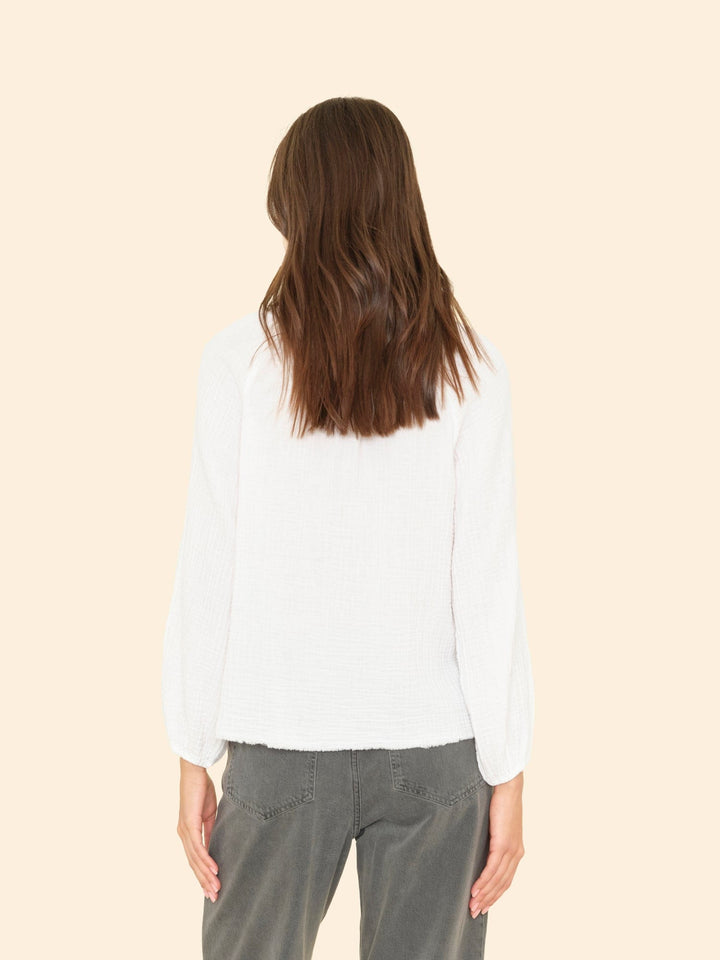 X2502 Top White Milla Top White Milla Top