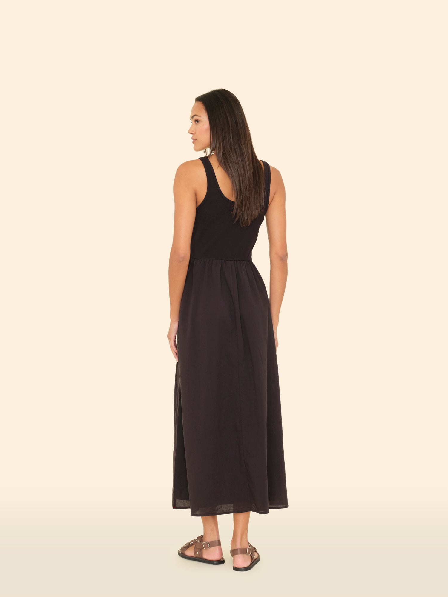 ohga FLARE DRESS Sサイズ　ブラック ohga FLARE DRESS Sサイズ ブラック