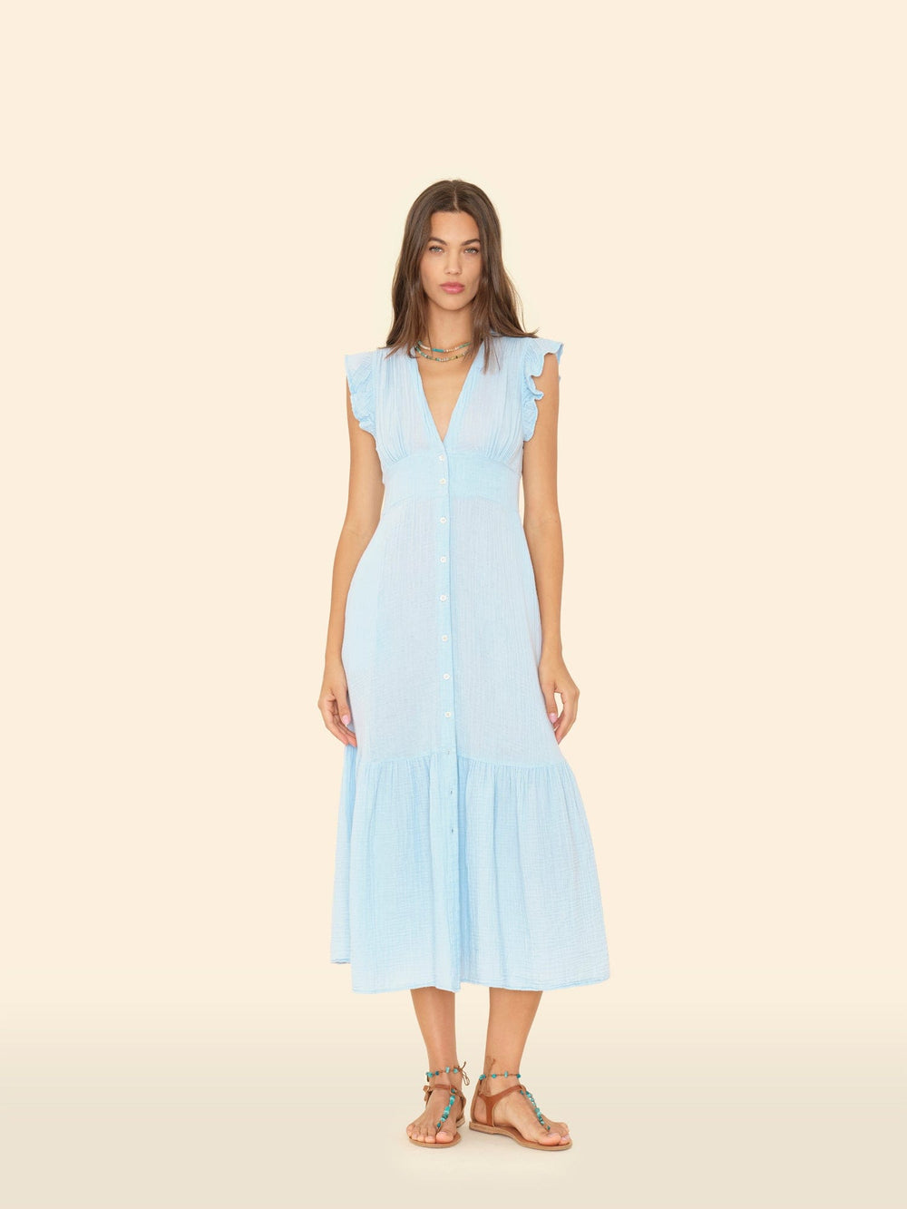 X2503 Dress Blue Mist Davana Dress Blue Mist Davana Dress