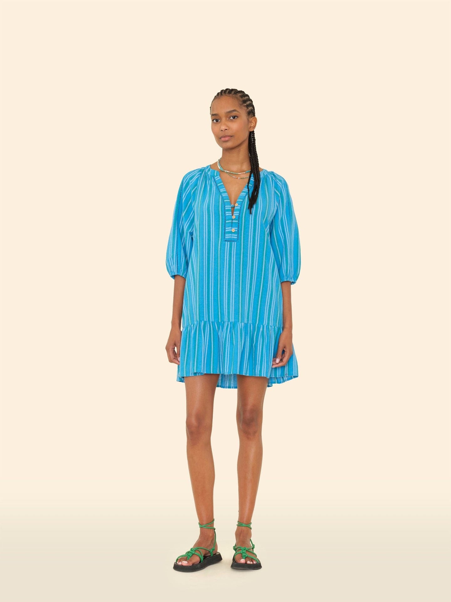 X2503 Dress Castaway Blue Edie Dress Castaway Blue Edie Dress