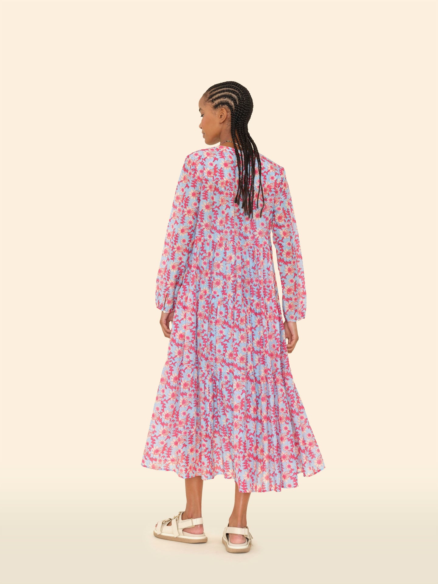 X2503 Dress Cornflower Blue Serene Dress Cornflower Blue Serene Dress