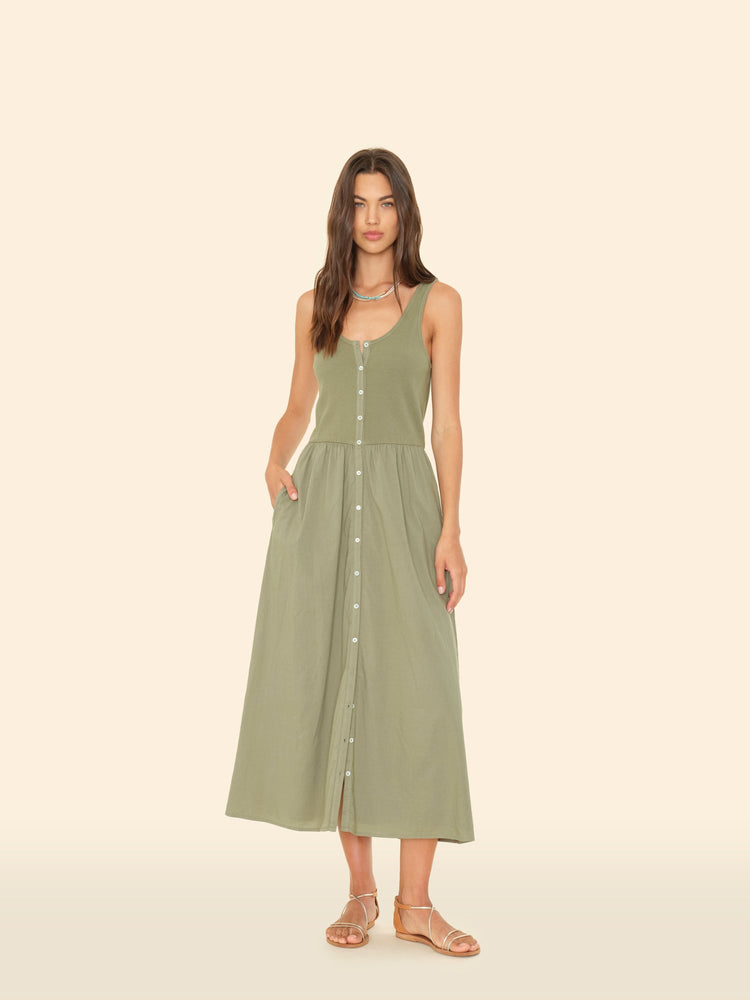 X2503 Dress Dark Seagrass Fenix Dress Dark Seagrass Fenix Dress