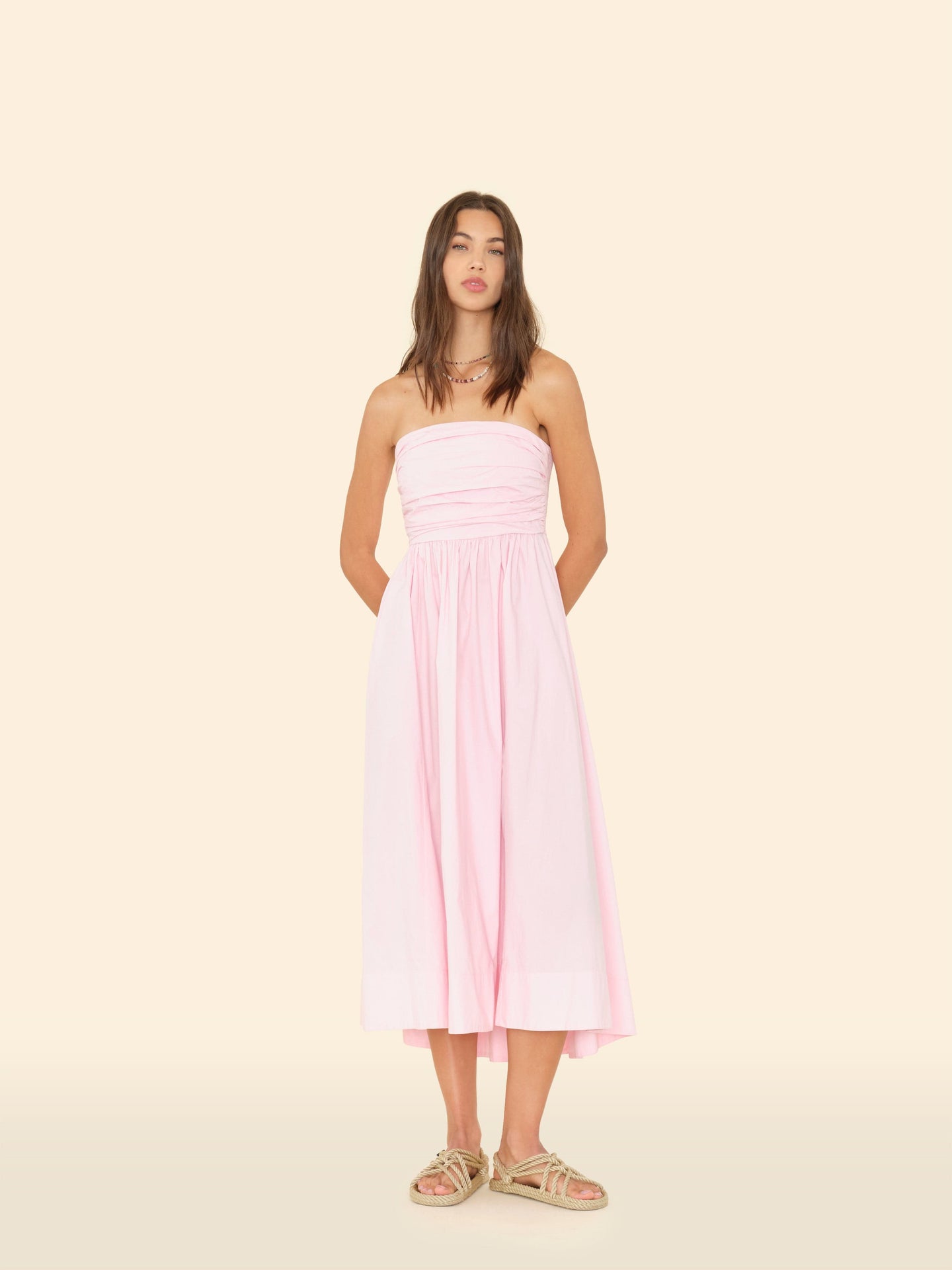 X2503 Dress Gloss Pink Clea Dress Gloss Pink Clea Dress