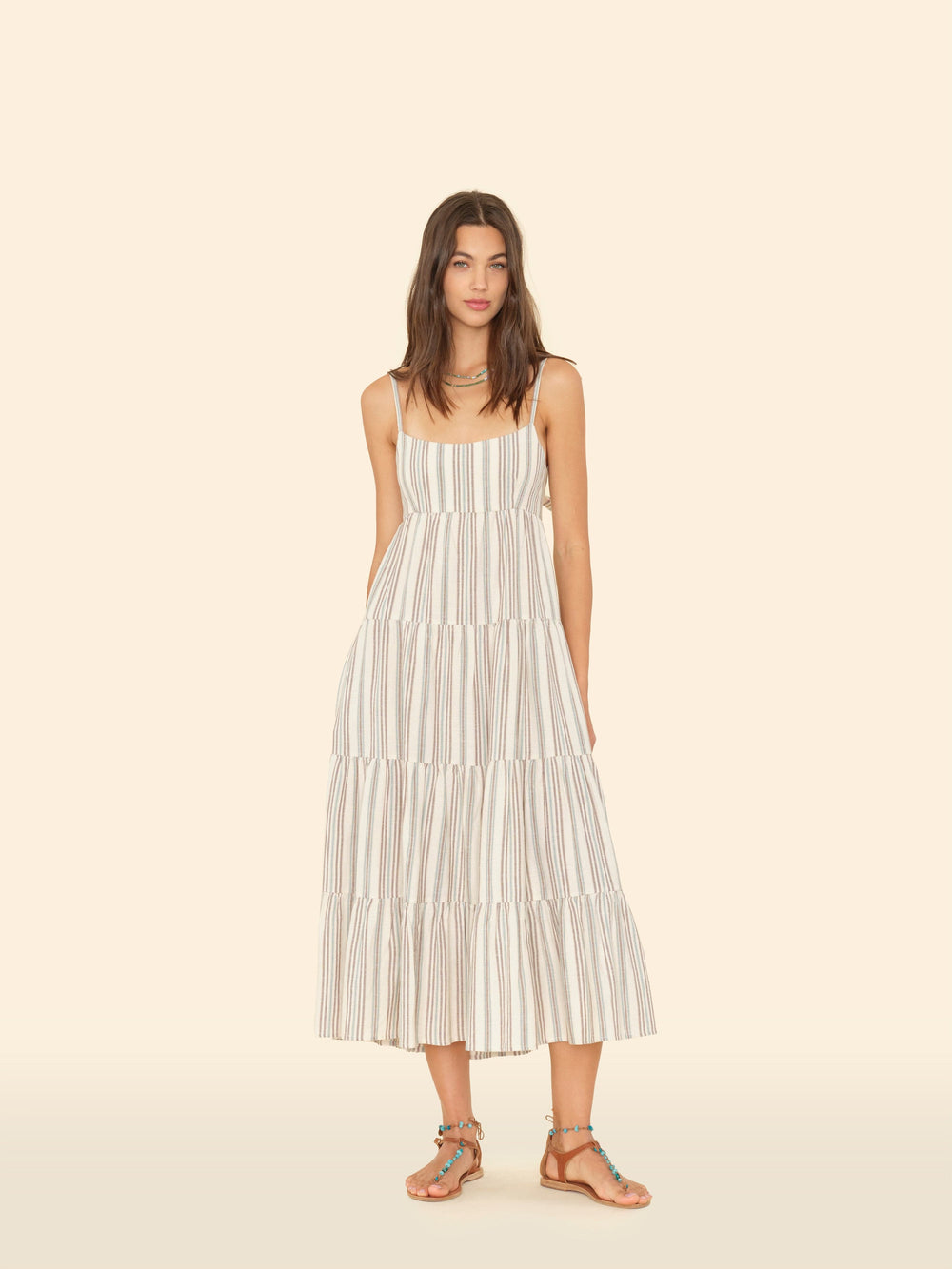 X2503 Dress Ivory Sand Hazel Dress Ivory Sand Hazel Dress