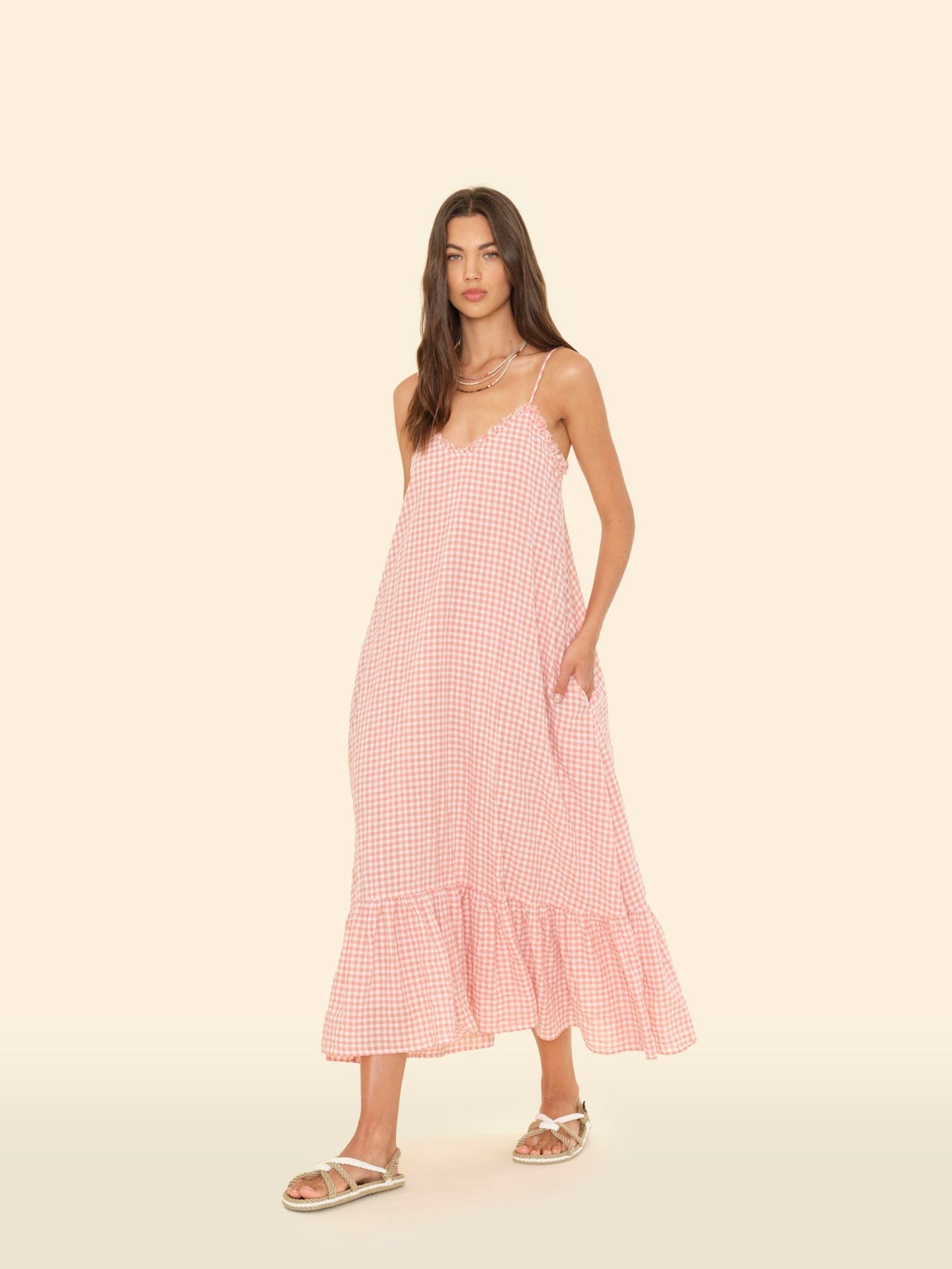X2503 Dress Shell Pink Taytum Dress Shell Pink Taytum Dress