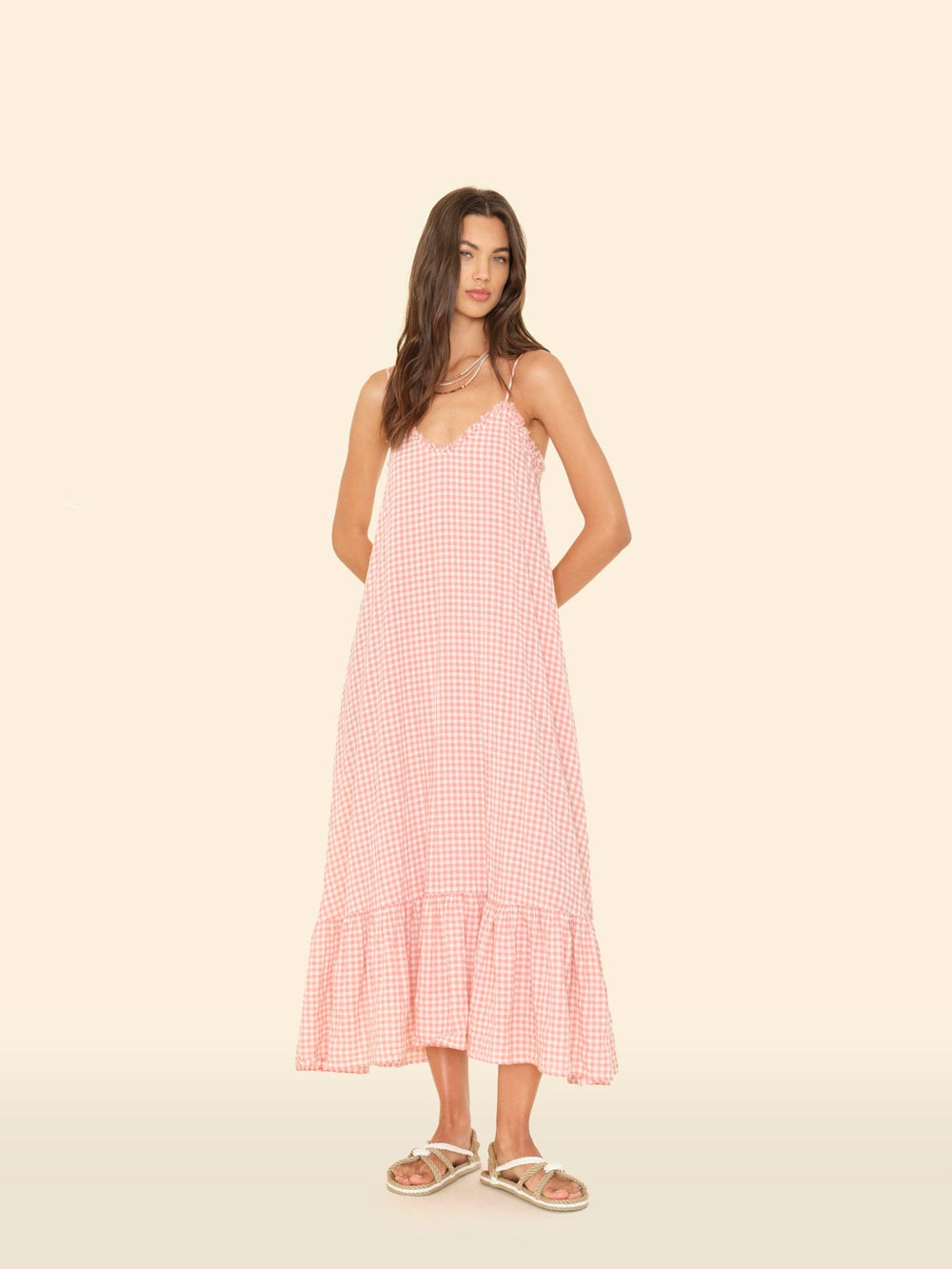 X2503 Dress Shell Pink Taytum Dress Shell Pink Taytum Dress