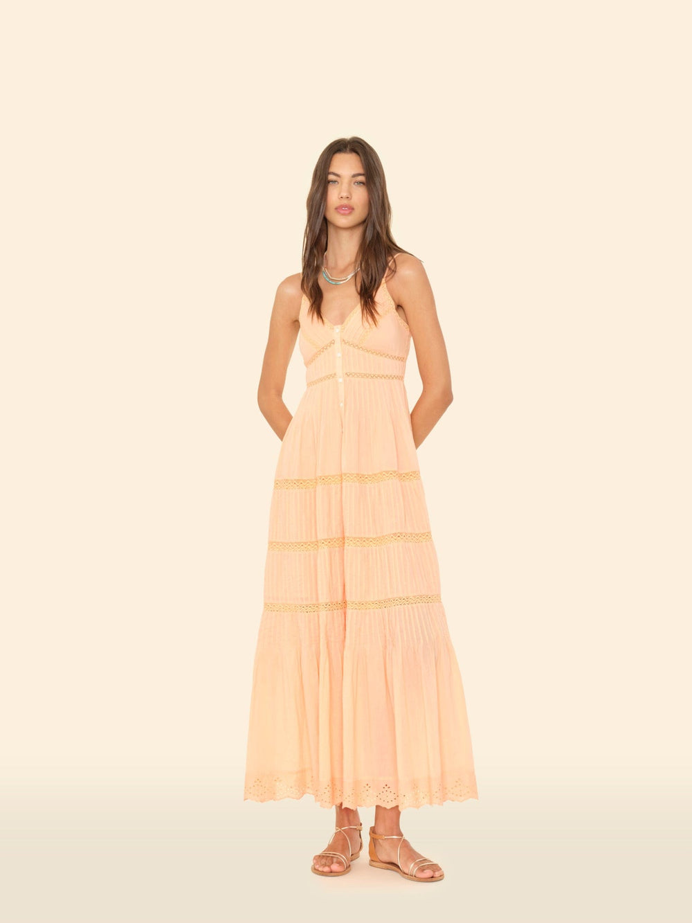 X2503 Dress Soft Peach Janis Dress Soft Peach Janis Dress