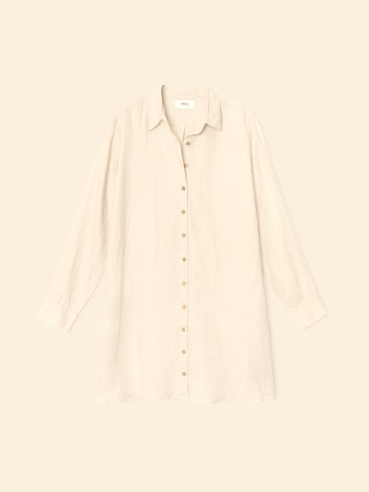 X2503 Dress Sugarcane Bobby Linen Dress Sugarcane Bobby Linen Dress