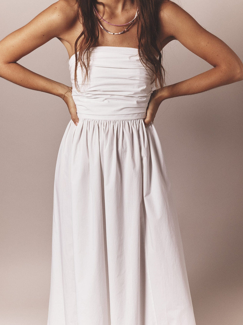 X2503 Dress White Clea Dress White Clea Dress