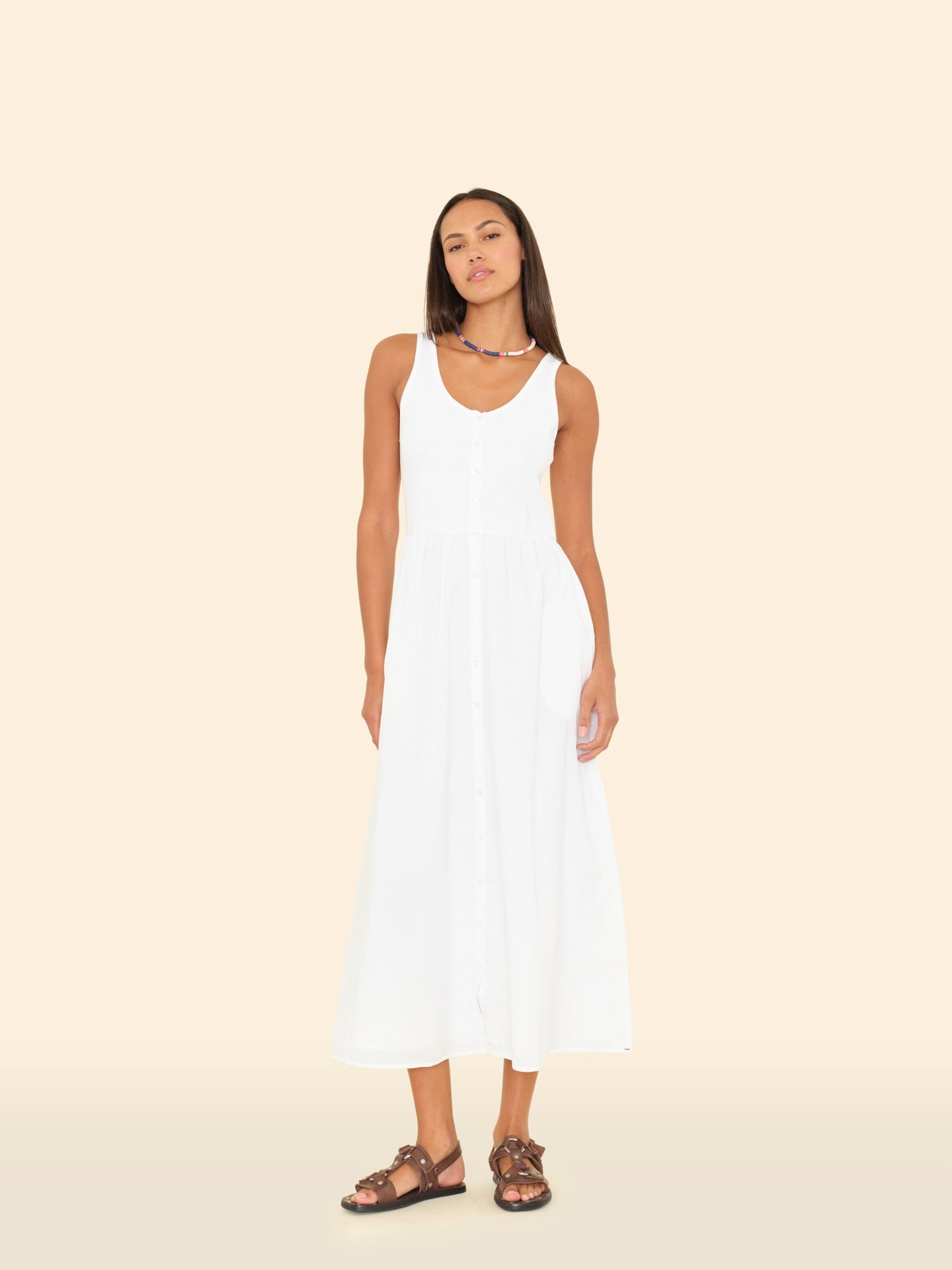 X2503 Dress White Fenix Dress White Fenix Dress