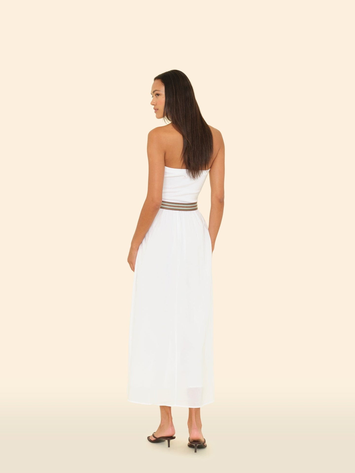 X2503 Dress White Finnian Dress White Finnian Dress