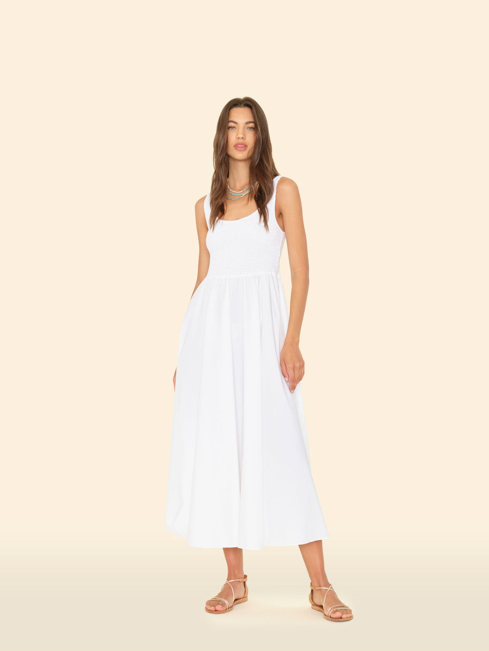 X2503 Dress White Florence Dress White Florence Dress
