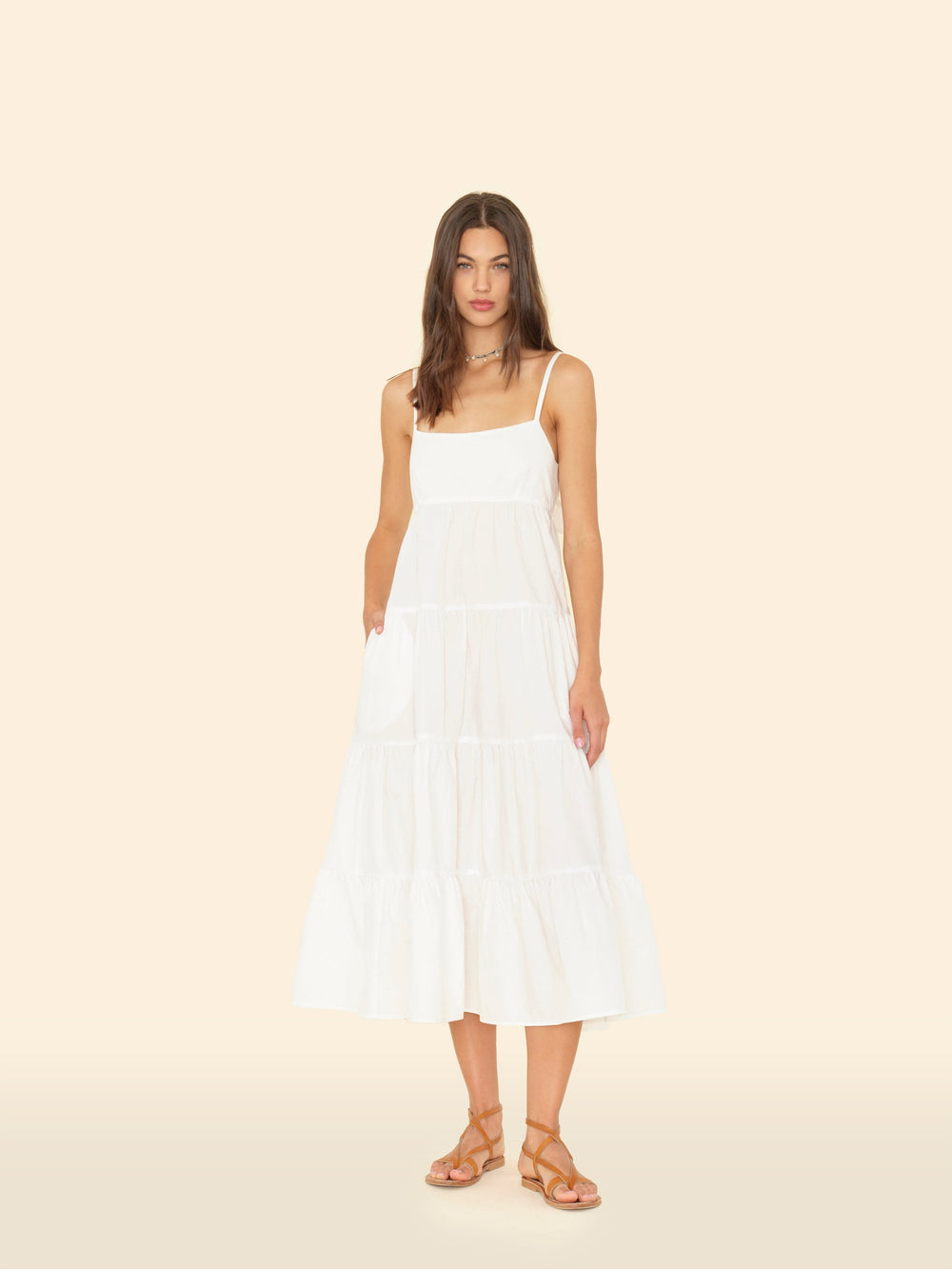 X2503 Dress White Hazel Dress White Hazel Dress