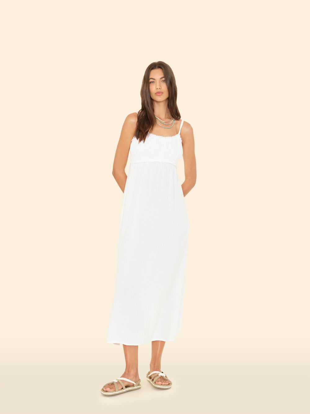 X2503 Dress White Jacinda Dress White Jacinda Dress