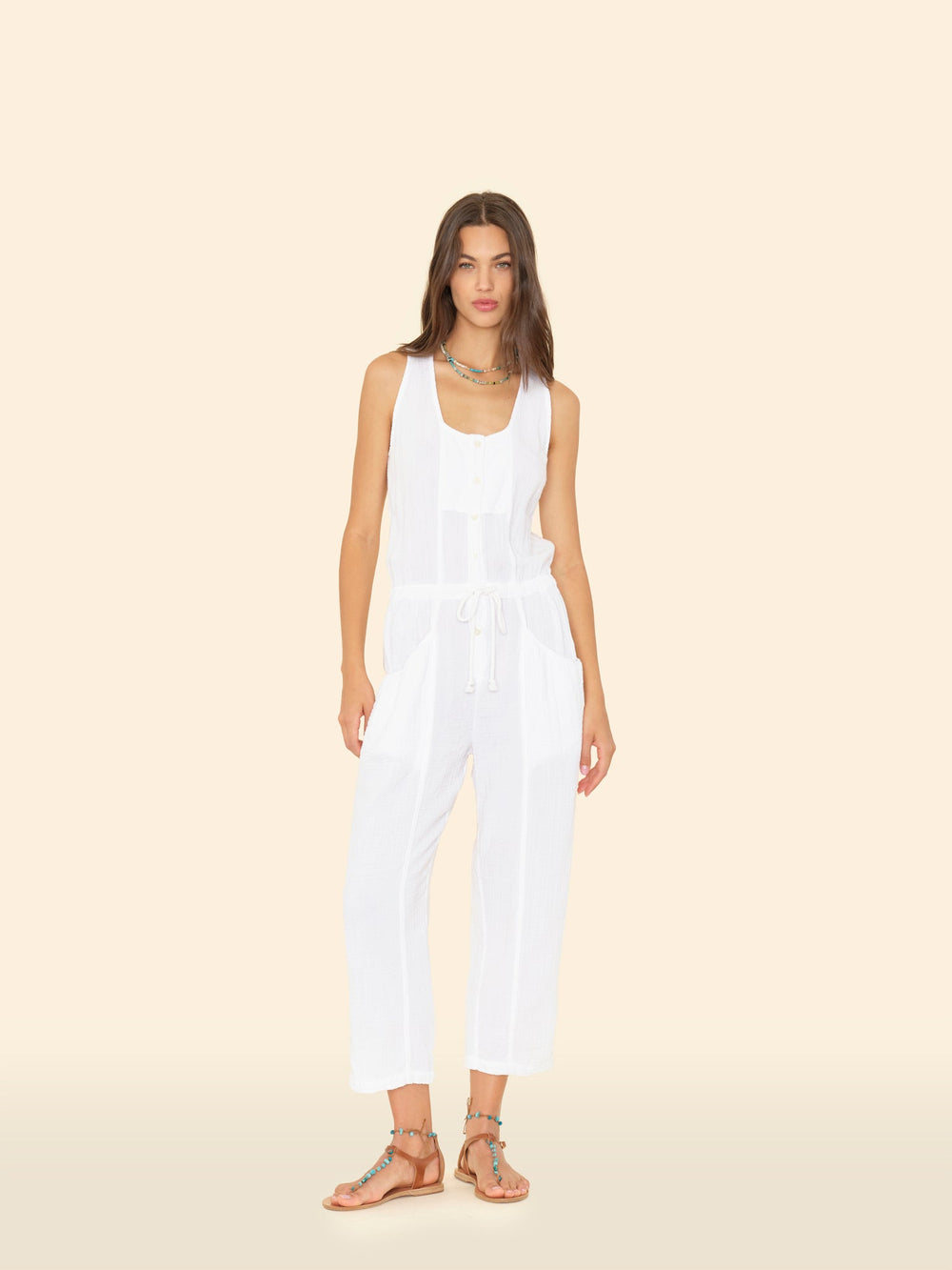 X2503 Jumpsuit White Ollie Jumpsuit White Ollie Jumpsuit