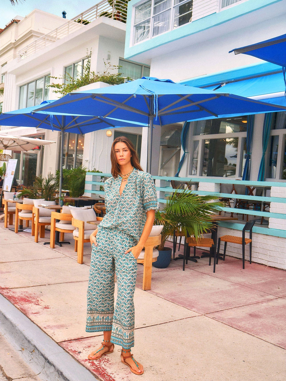 X2503 Pant Blue Bay Leif Pant Blue Bay Leif Pant