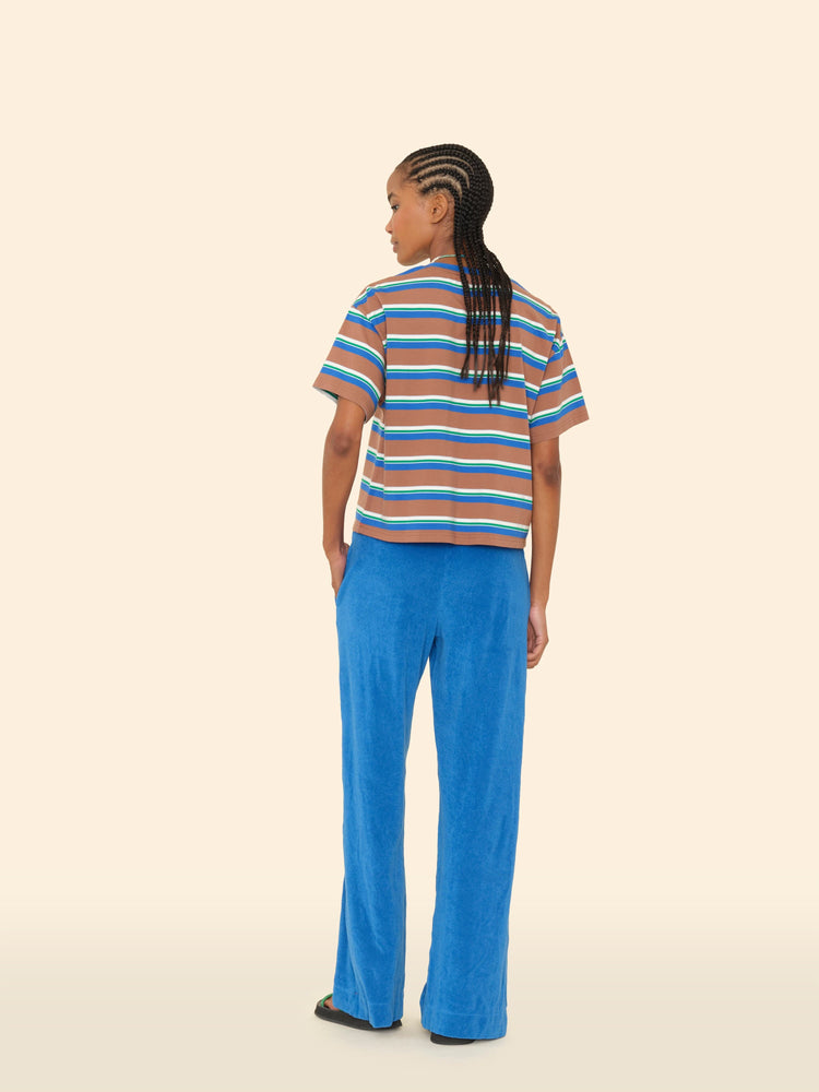 X2503 Pant Fiji Blue Delany Terry Sweatpant Fiji Blue Delany Terry Sweatpant