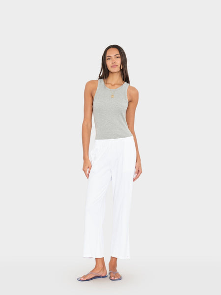 White Crawford Pant